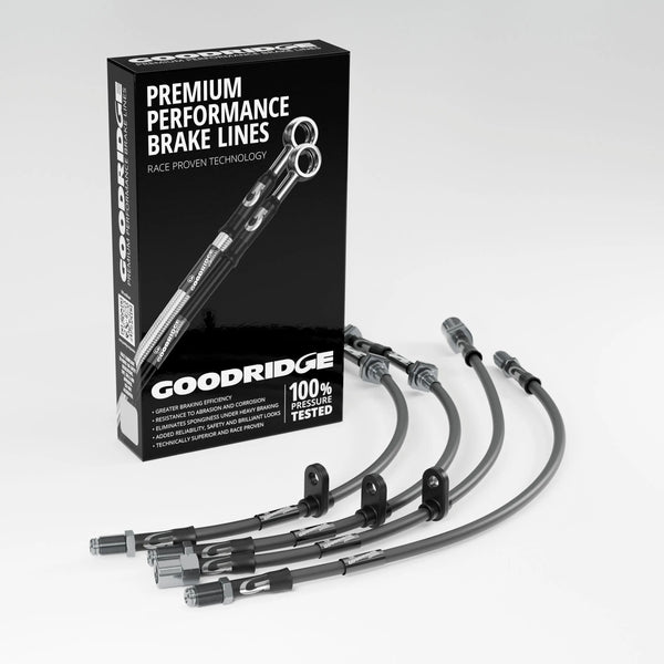Goodridge Jaguar  X-TYPE 3.0 V6 06.01-12.08 - PERFORMANCE BRAKE HOSE KIT