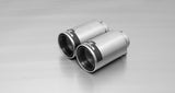 Remus Audi TT (2014+) - Stainless Steel Non-Resonated Cat back System Left/Right with Integrated valves using the OE valve control system - Panthera Performance Supplies