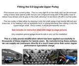 Powerhouse Jaguar XKR 5.0 Supercharger Upper Pulley (X150) - Panthera Performance Supplies