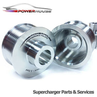 Powerhouse Jaguar S-Type R 4.2 Supercharger Upper Pulley (X200) - Panthera Performance Supplies