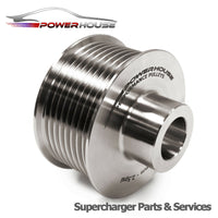 Powerhouse Jaguar S-Type R 4.2 Supercharger Upper Pulley (X200) - Panthera Performance Supplies